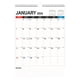 thumbnail image 1 of Calendario de pared 2024 2025, enero 2024 junio 2025, 15 x 12, Días festivos destacados, Calendario de planificación, Papel grueso, 1 of 5