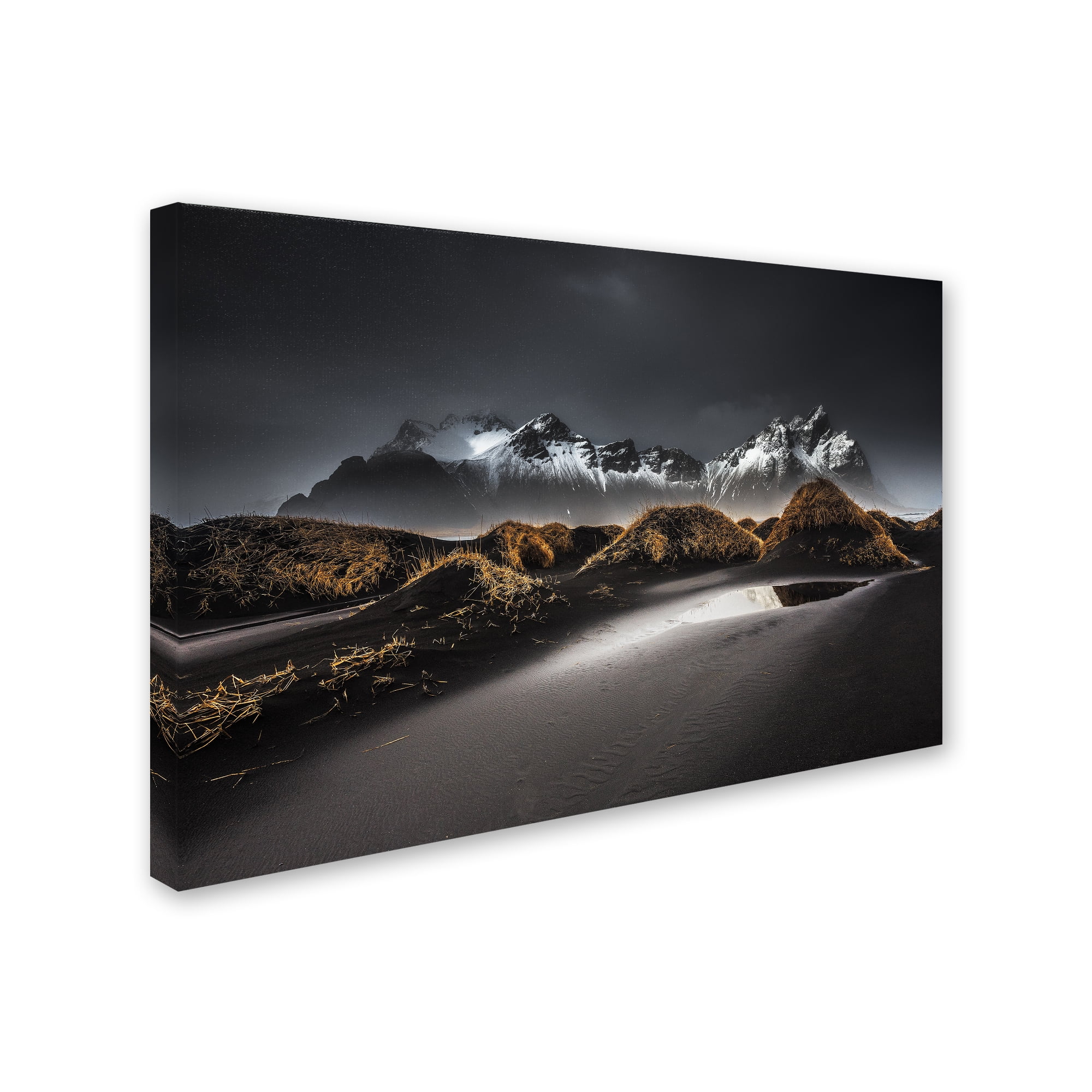 Trademark Fine Art 'Stokksnes' Canvas Art by Benoit Malaussena