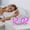 Pink, variant on Qonioi LED Digital Clock, Modern Wall & Table Clock with Date Temperature Display, Glowing Night Mode Adjustable Brightness USB Powered Alarm Clock for Living Room Bedroom Office