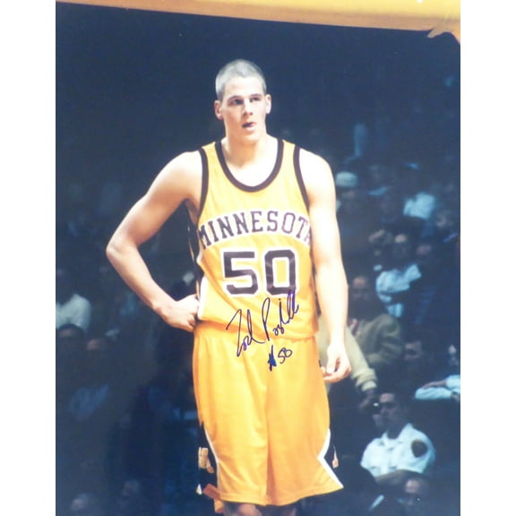 Joel Przybilla Autographed 16x20 Photo Minnesota Golden Gophers SKU #214768