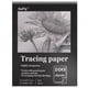 thumbnail image 1 of Papel de calco SuFly 21,6 x 27,9 cm, 100 hojas de 60 g/m² para dibujar, 1 of 7