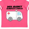 thumbnail image 4 of Inktastic My Aunt Saves Lives- Ambulance Boys or Girls Toddler T-Shirt, 4 of 5