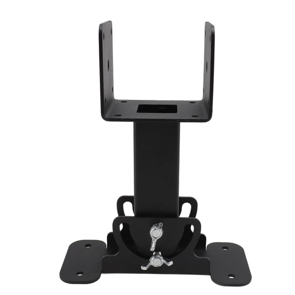 Yajisi Heavy‑Duty Carbon Steel Roof Riser Bracket – Adjustable 0‑180° Angle, 6‑Screw Secure Mount for Pergolas, Gazebos & Patio Covers