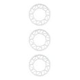 thumbnail image 1 of Youkk Alloy Crank set - Durable Precise Fit Smooth Operation - Guaranteed Compatibility Bicycles Crank 50T silver 3Set, 1 of 6