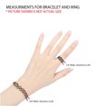 thumbnail image 4 of BodyJ4You 2PC Choker Necklace Set Henna Tattoo Layered Marble Green Color Stone Pointed Bead Pendant, 4 of 6