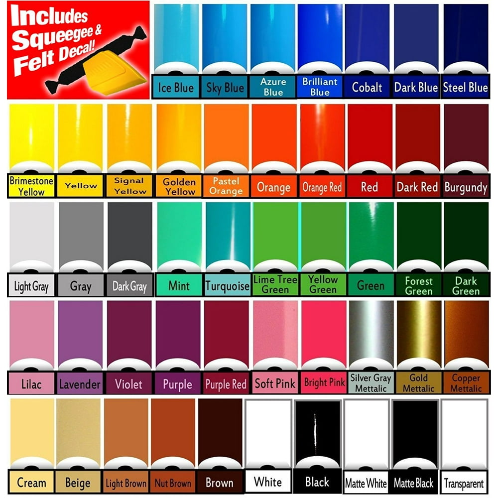 ORACAL 651 9 Rolls Choose your Colors 12" x 5ft MultiColor Vinyl
