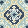 thumbnail image 5 of SAFAVIEH Four Seasons Cuthbert Geometric Area Rug, Navy/Light Blue, 3'6" x 5'6", 5 of 6