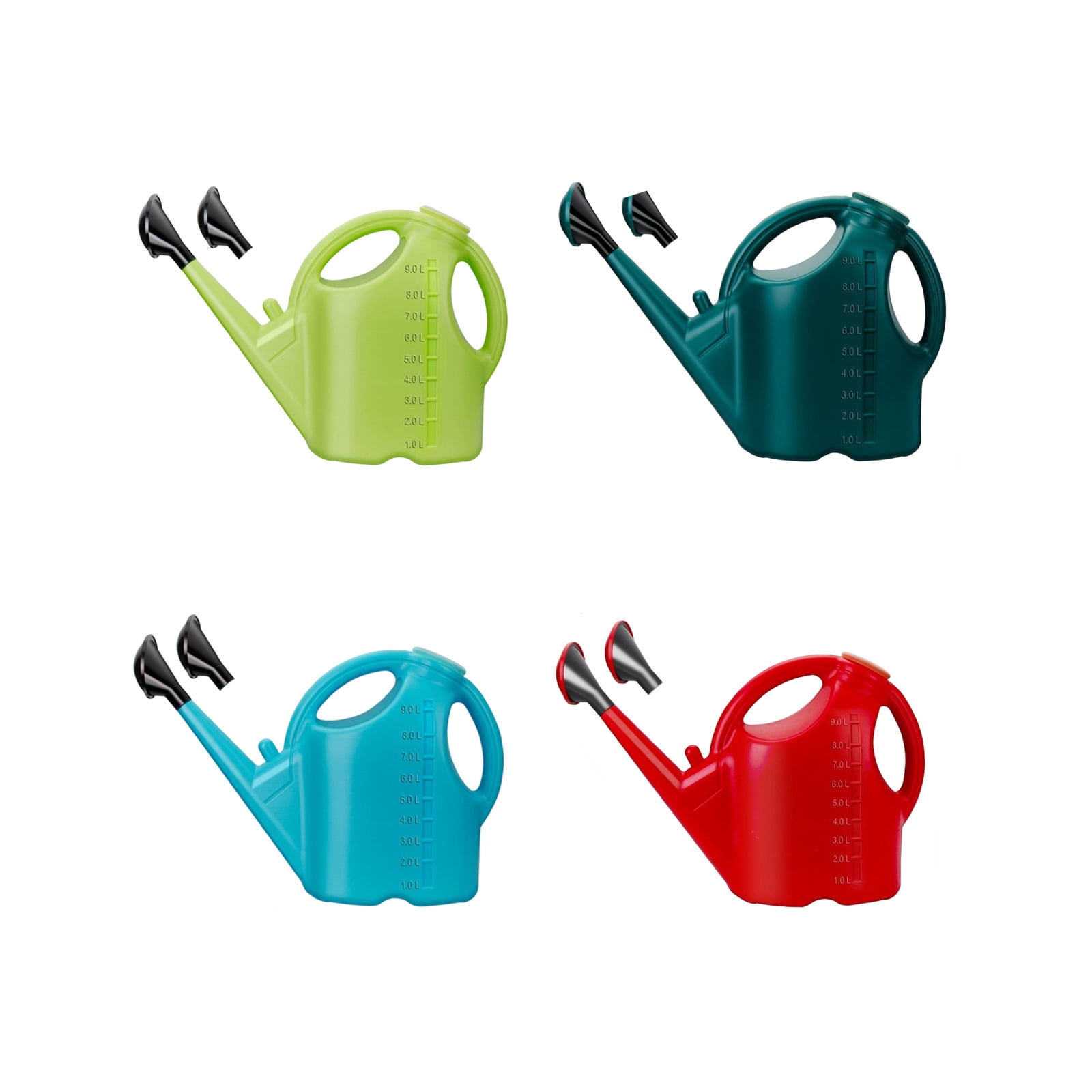 Precisions Sprays 9L Watering Can with Ergonomic Grip Plastic Construction for Delicate Flowers and General Gardening