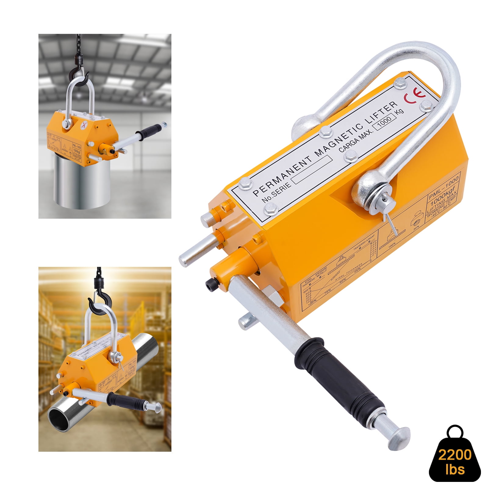 Miumaeov Lifting Lifter, Heavy Duty Permanent Lifting