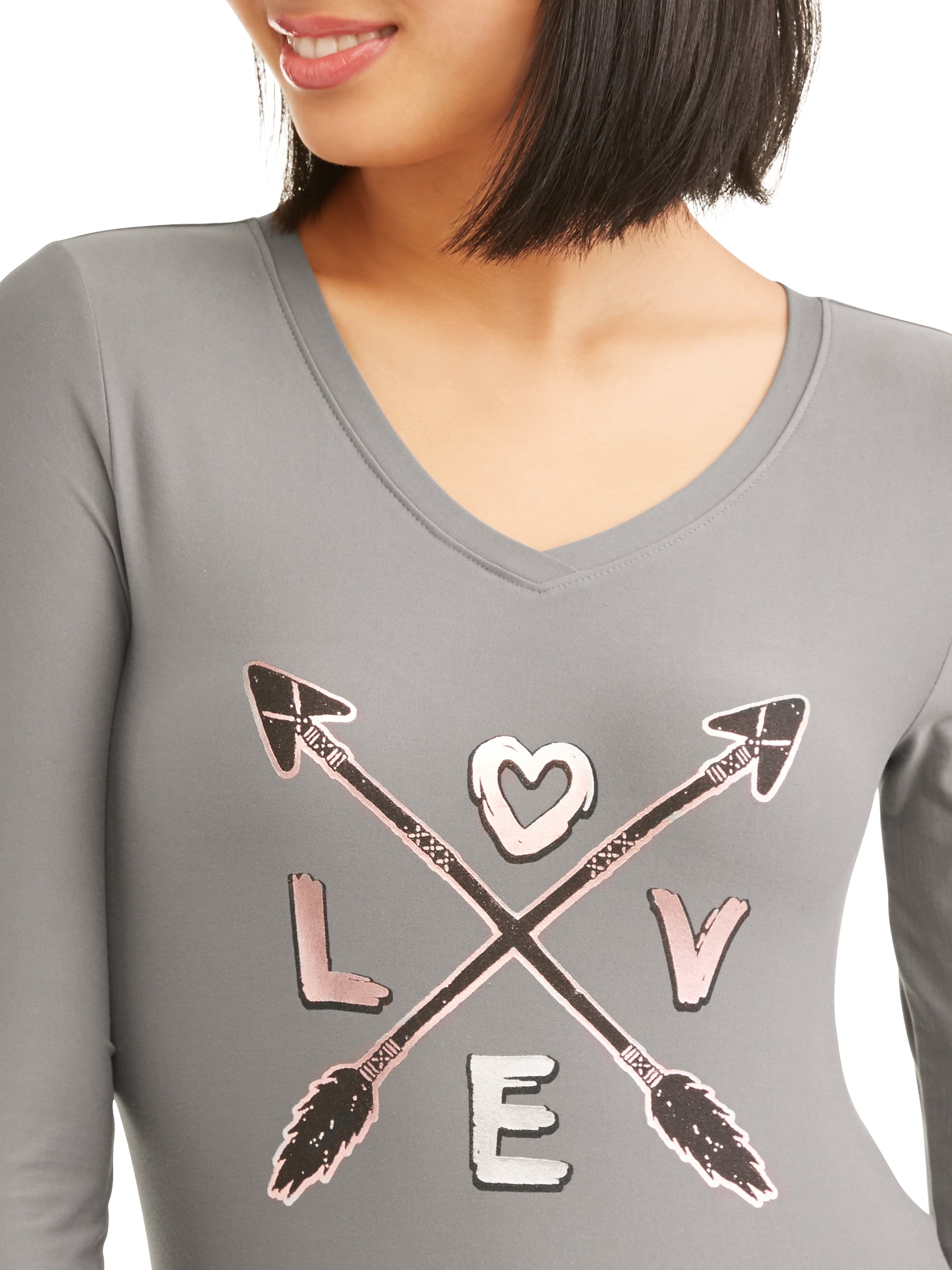No Boundaries No Boundries Brushed Ls Tee