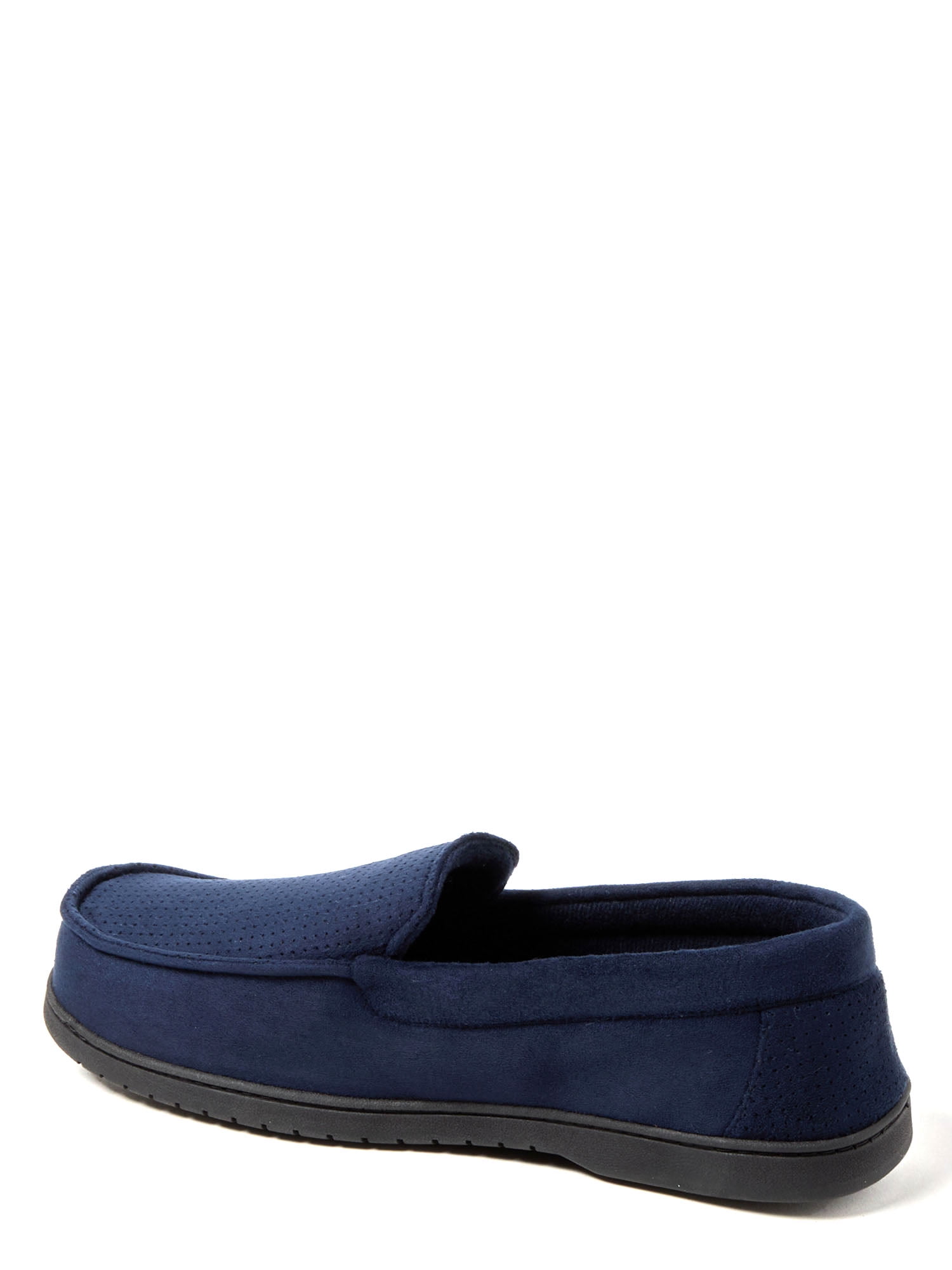 Dearfoams Cozy Comfort Men's Jason Microsuede Moccasin Slippers