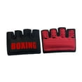 thumbnail image 3 of koolsoo Gants de Boxe Respirants Demi-Doigts pour Arts Martiaux Exercice Rouge, 3 of 9