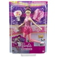 thumbnail image 7 of Barbie Ice Skater Doll, Brunette Fashion Doll with Pink Leotard, Tiara & Winter Sport Accessories, 7 of 7