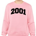 thumbnail image 2 of 2001 College Style Sweatshirt Unisex X-Large Pink, 2 of 5