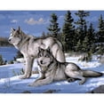 thumbnail image 2 of Cuadros Decorativos Lobos Pintura Al Óleo Por Números Lienzo Pintado A Mano Arte De La Pared Hogar Artesanías Ndcxsfigh Nuevos Originales, 2 of 9