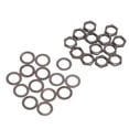 thumbnail image 3 of Guitar Jack Nut,Nut Washer Kit Instrument Guitar Nut Washer Kit Guitar Jack Washer Enhanced Durability, 3 of 8
