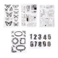 thumbnail image 1 of Inteprter Rubber Stamp Mixed Silicone Clear Stamps Decor Making for Card Scrapbooking Suministros de escritura y corrección, 1 of 1