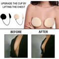 thumbnail image 3 of Sujetador sin tirantes sin espalda sujetador sin espalda push-up ajustable en forma de U para camisola ANGGREK  Otros, 3 of 7