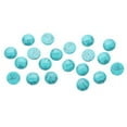 thumbnail image 6 of 20 Piece Round Blue Turquoise Gemstone Flatback Cabochon Charms Beads Embellishment For Jewelry Making Craft 6mm, 6 of 8
