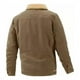 thumbnail image 4 of Abrigo con solapa para hombre con forro grueso de lana Cordei, 4 of 8