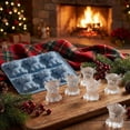 thumbnail image 6 of Mini Highland Cow Ice Cube Mold,Funny 3D Highland Cow Ice Cube Tray,Cute Animal Silicone Molds for Whiskey,Cocktails, Beer & Drinks, Novelty Cow Easter Molds Perfect Gifts for Friends (6-Cavity), 6 of 11