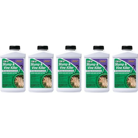 Bonide Vine Stump Killer with Applicator Concentrate 8 Oz, Pack of 5