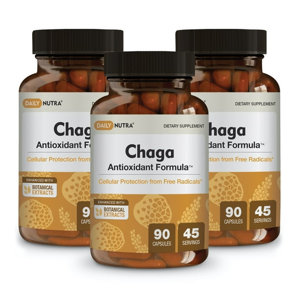 Chaga Antioxidant Formula by DailyNutra Superfood Supplement