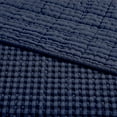 thumbnail image 2 of Levtex Home - Mills Waffle - King/Cal King Quilt Set - Navy Cotton Waffle - Quilt Size (106 x 92in.), Sham Size (36 x 20in.), 2 of 9