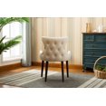 thumbnail image 4 of Cora Set Of Two Accent Chairs-Beige, 4 of 4