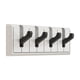 thumbnail image 4 of Gancho de pared plegable Duty Heavy Duty Fácil de instalar el organizador de ahorro de espacio Montada para la pared para la sala de estar Bolsos 4 piezas, 4 of 8