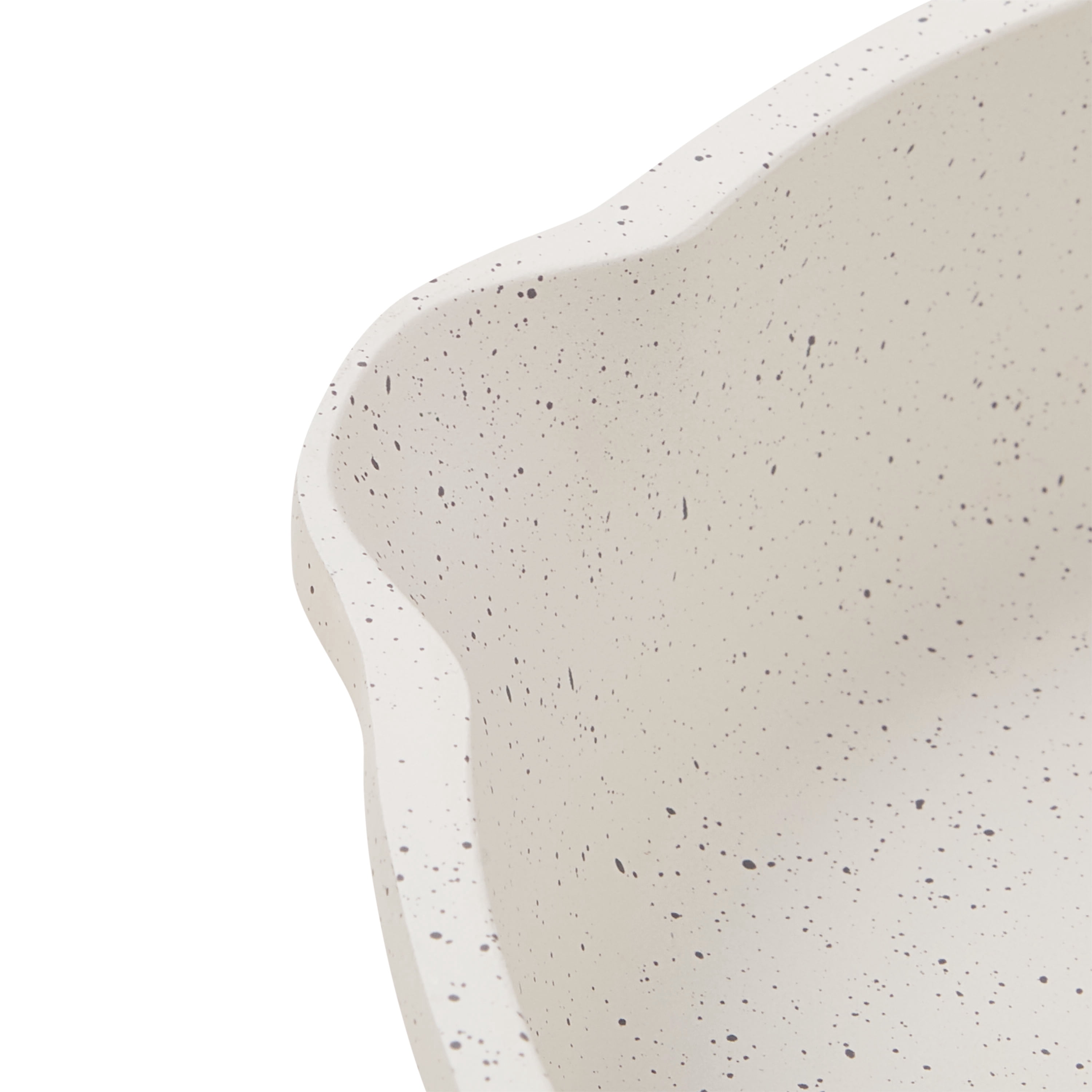 The Pioneer Woman Prairie Signature Cast Aluminum 10" Fry Pan, Linen Speckle