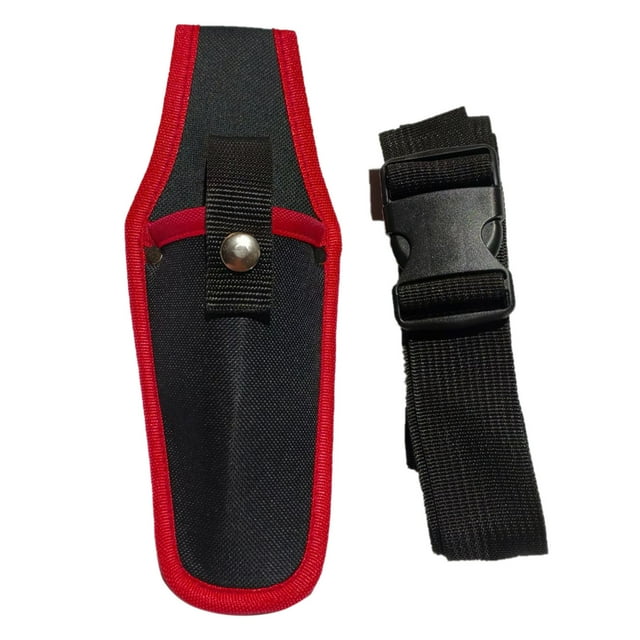 Canvas Pruner Holster - Belt Clip, Reinforced Layer & Durable - Tool Pouch for Gardening Scissors/Outdoor Work