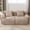 Taupe, variant on Arouseden 73" Black Modular Sectional Sofa 2 Seater Loveseat,Deep Seat Boneless Couch,2 Seater Modular Couch,Plush Cloud Loveseat Sofa,Cozy Couch for Living Room,No Assembly Required