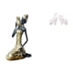 thumbnail image 1 of Esculturas De Elefantes Tribales Africanos, Artesanía Hecha A Mano, Pieza De Arte Coleccionable, Adorno De Resina, Decoración De Mesa única, Decoración Del Hogar, Estatuas De Animales,, 1 of 8