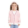 thumbnail image 4 of Hello Kitty Toddler Girls Button Down Cardigan with Long Sleeves, Sizes 12M-5T, 4 of 9