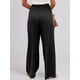 thumbnail image 5 of Pantalones Palazzo ANRABESS de lino para mujer, pierna ancha, cintura alta, negros, 5 of 5
