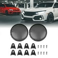 thumbnail image 2 of Unique Bargains 2pcs 5' Black Round Car Speakers Cover Steel Mesh Sub Woofer Subwoofer Grill Protector, 2 of 6