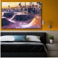 thumbnail image 2 of Cuadro Canva listo para Colgar Pixtreats tipo galería Skate Park 40X60 cm, 2 of 4