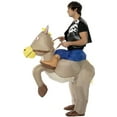 thumbnail image 2 of Ride Em Cowboy Inflatable Costume Adult Brown, 2 of 3
