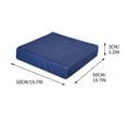thumbnail image 2 of Clearance!JMYHOAM Seat Cushion Sponge Cushion Velvet Solid Wood Sofa Cushion Window Cushion Warm and Comfortable Tatami Cushion Home Textiles, 2 of 4