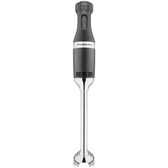 KitchenAid KHBC312OB 300 Series 12" 2-Speed Onyx Black Immersion Blender, 1/2 Hp, 9 Gallons Capacity