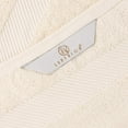 thumbnail image 6 of Superior Kendell Egyptian Cotton Bath Sheets, Set of 2, Ivory, 6 of 11