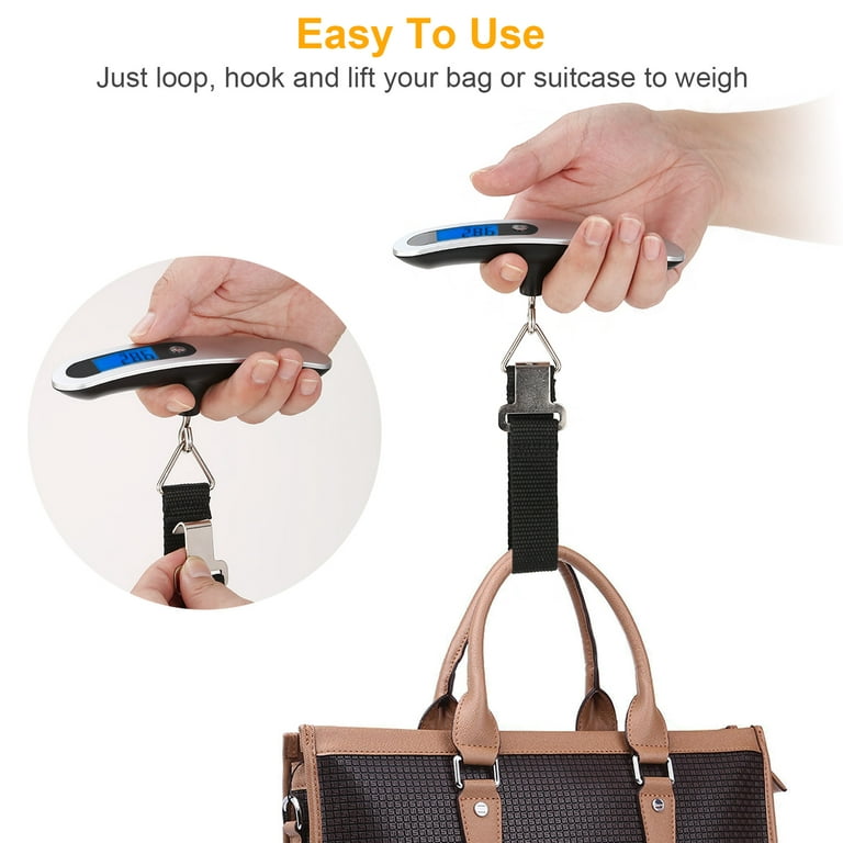 Portable LCD Digital Luggage Weight Scales Hanging Suitcase Baggage Tr –  Simplitio