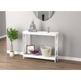 thumbnail image 1 of Safdie & Co. Table Console Blanche 1 Étagère, 1 of 4