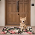 thumbnail image 4 of Pioneer Flower Floral Print Pattern Door Rugs,Washable Non Slip Door Mats Indoor,Decorative Door Mats,Entry Mat Indoor for Entrance,Bedroom,Kitchen,Bathroom,16"x47", 4 of 6