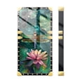 thumbnail image 3 of FKBRCL4U Compatible with Samsung Galaxy A14 5G Case, Colourful Dragonfly Pink Lily Pads Luxury Golden Decoration for Girl Women Soft TPU Shockproof Protective Hard PC Back, 3 of 7