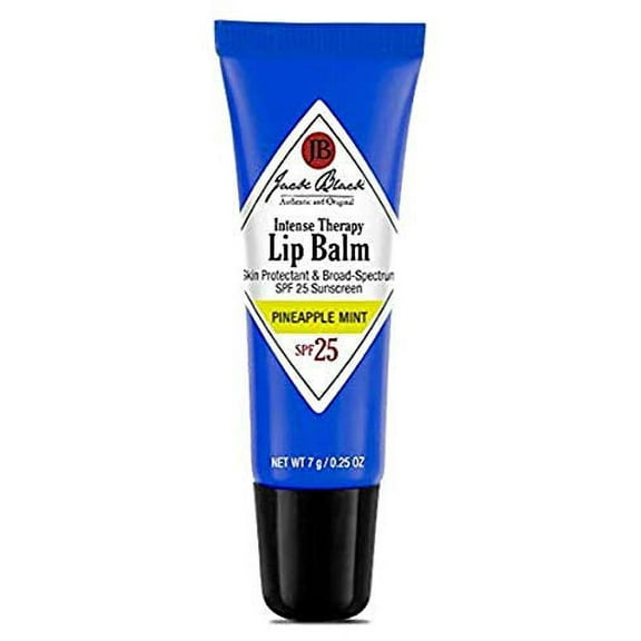 Jack Black Intense Therapy Lip Balm SPF 25 Pineapple Mint 0.25 oz