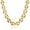 gold, variant on Couya 18k gold plate Pig Nose necklace 316L Stainless Steel Link Chain HipHop Curb Cuban long Necklaces