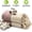 Brown, variant on Mykonos 2-Pack Turkish Cotton Hand Towels – Beige Boho, 40x19 in, Soft Absorbent Decorative Bathroom Towel Set