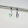 thumbnail image 5 of Movable Stainless Steel Pipe Hooks - 10 Pack For Wardrobes & Bathrooms!, 5 of 8